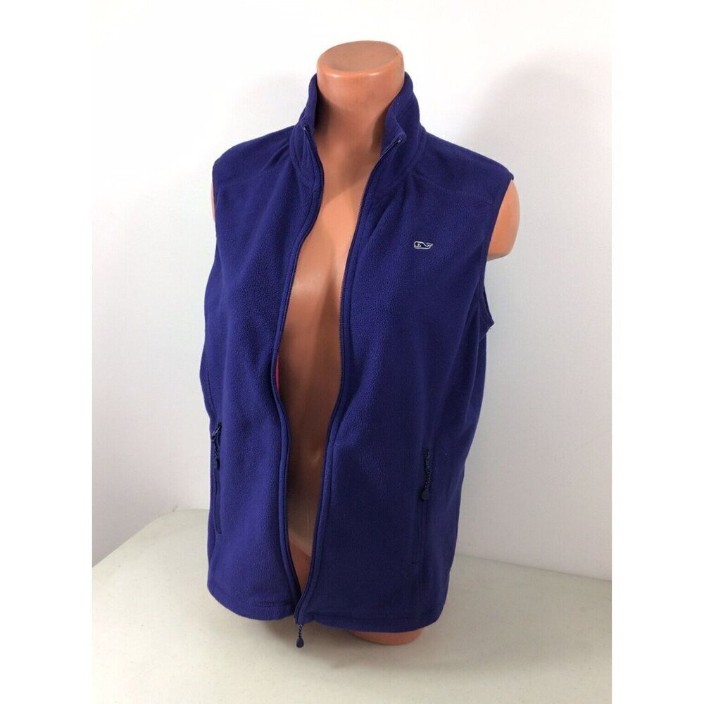 Vineyard Vines Fleece Vest Womens Medium